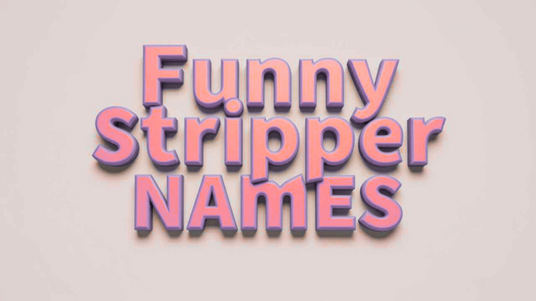 200+ Funny & Creative Stripper Names